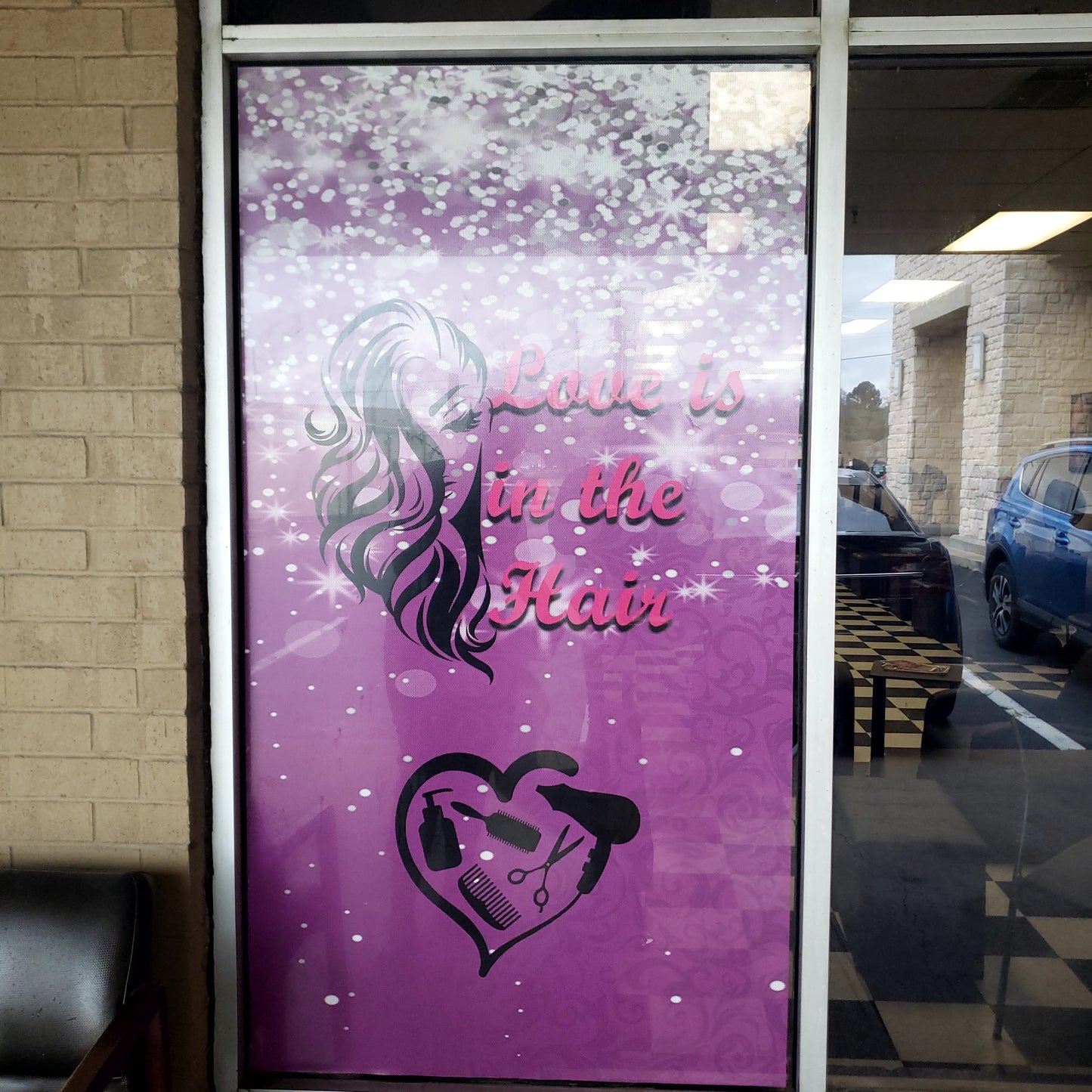 Window Cling SeeThru