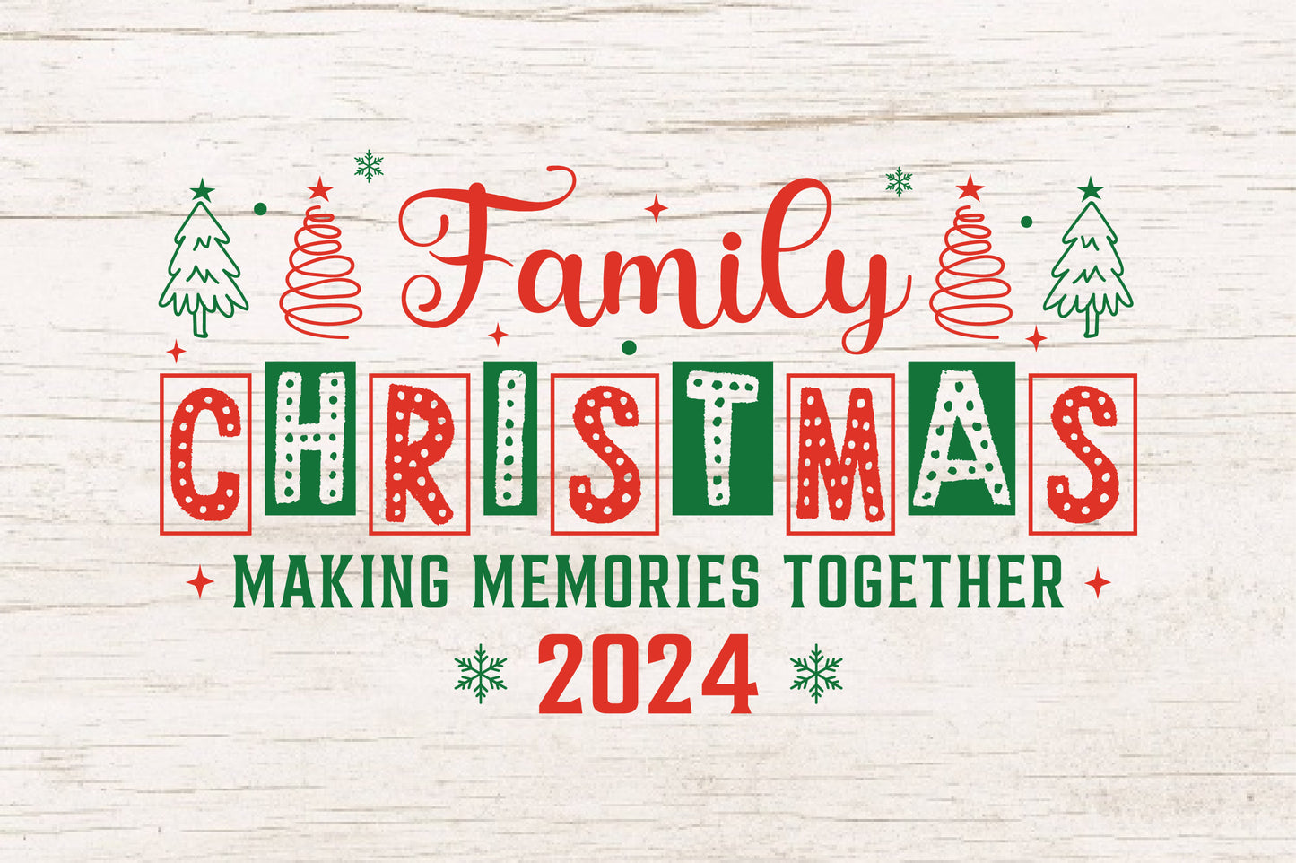 Family Christmas Transfer 101
