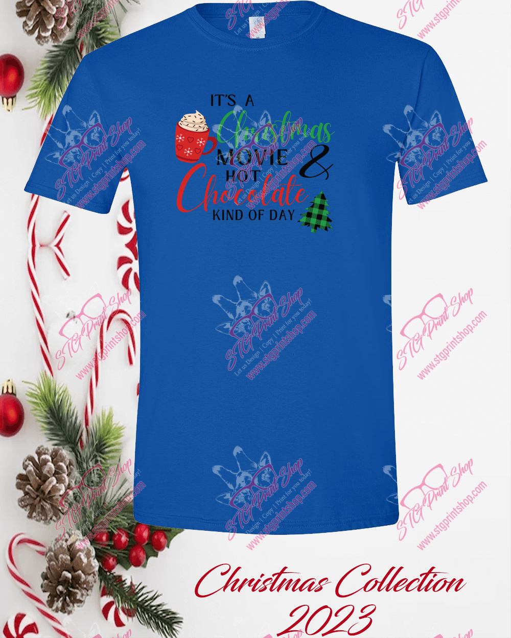Christmas Movie Hot Chocolate Tshirt