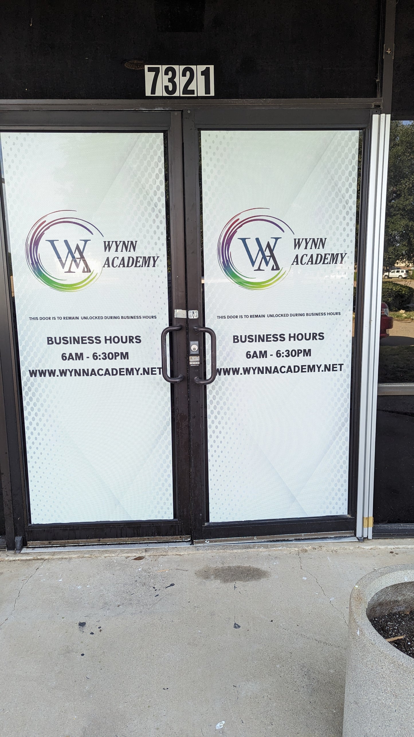 Window Cling SeeThru