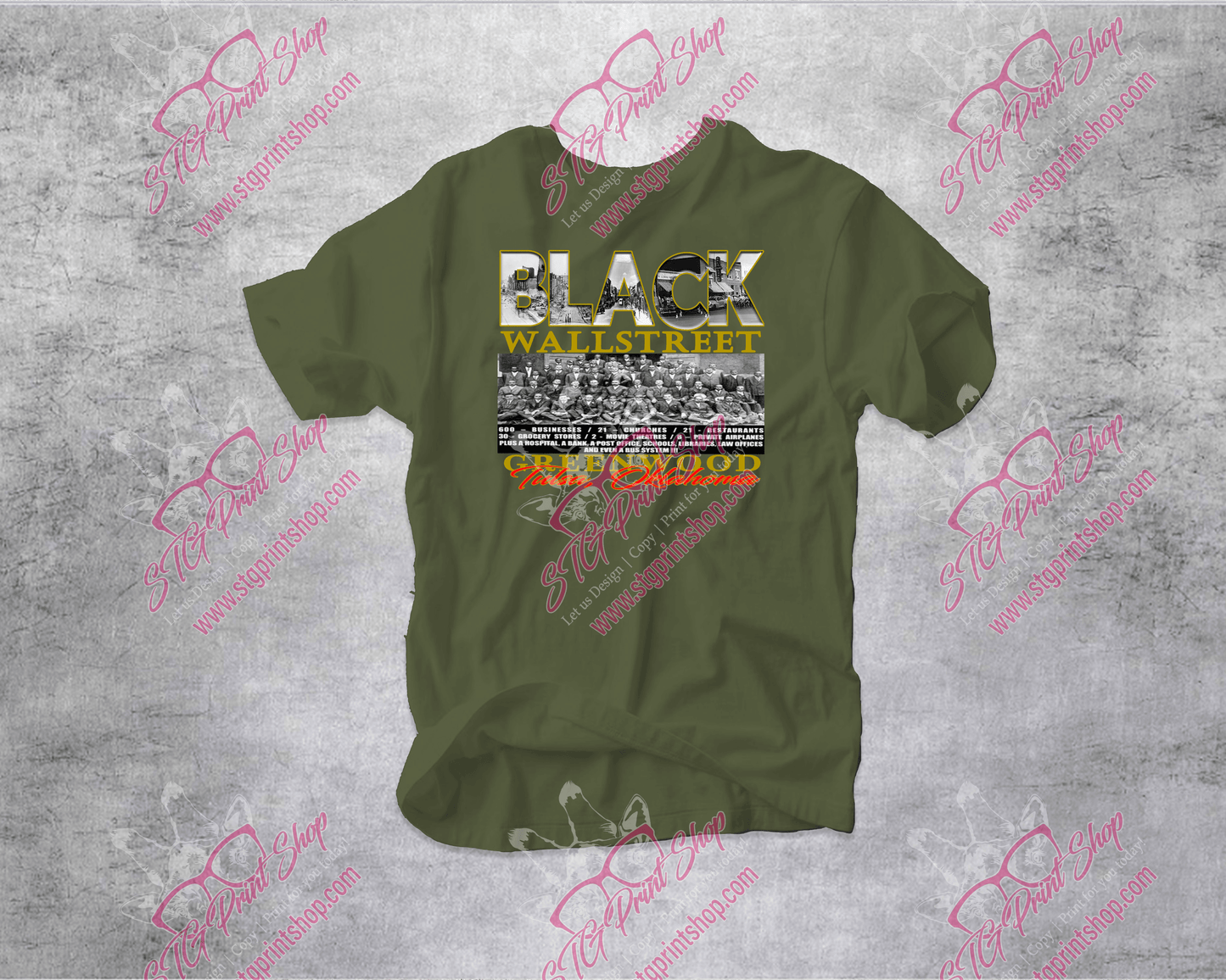 Black WallStreet Tshirt