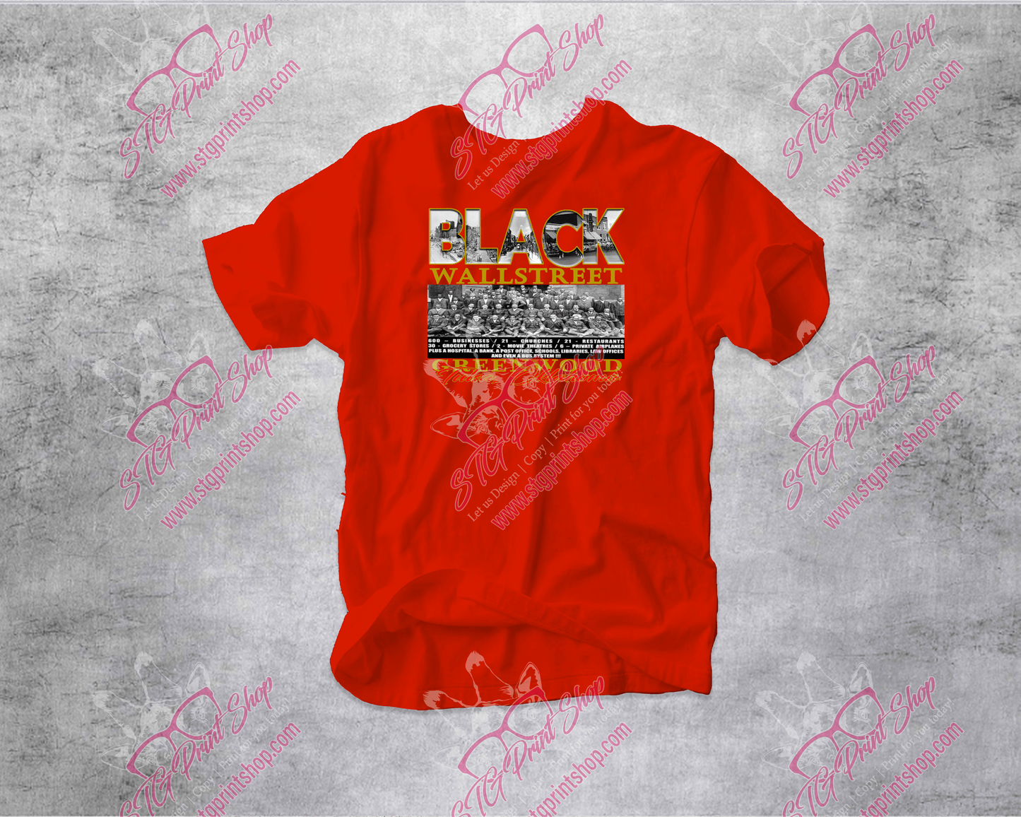 Black WallStreet Tshirt