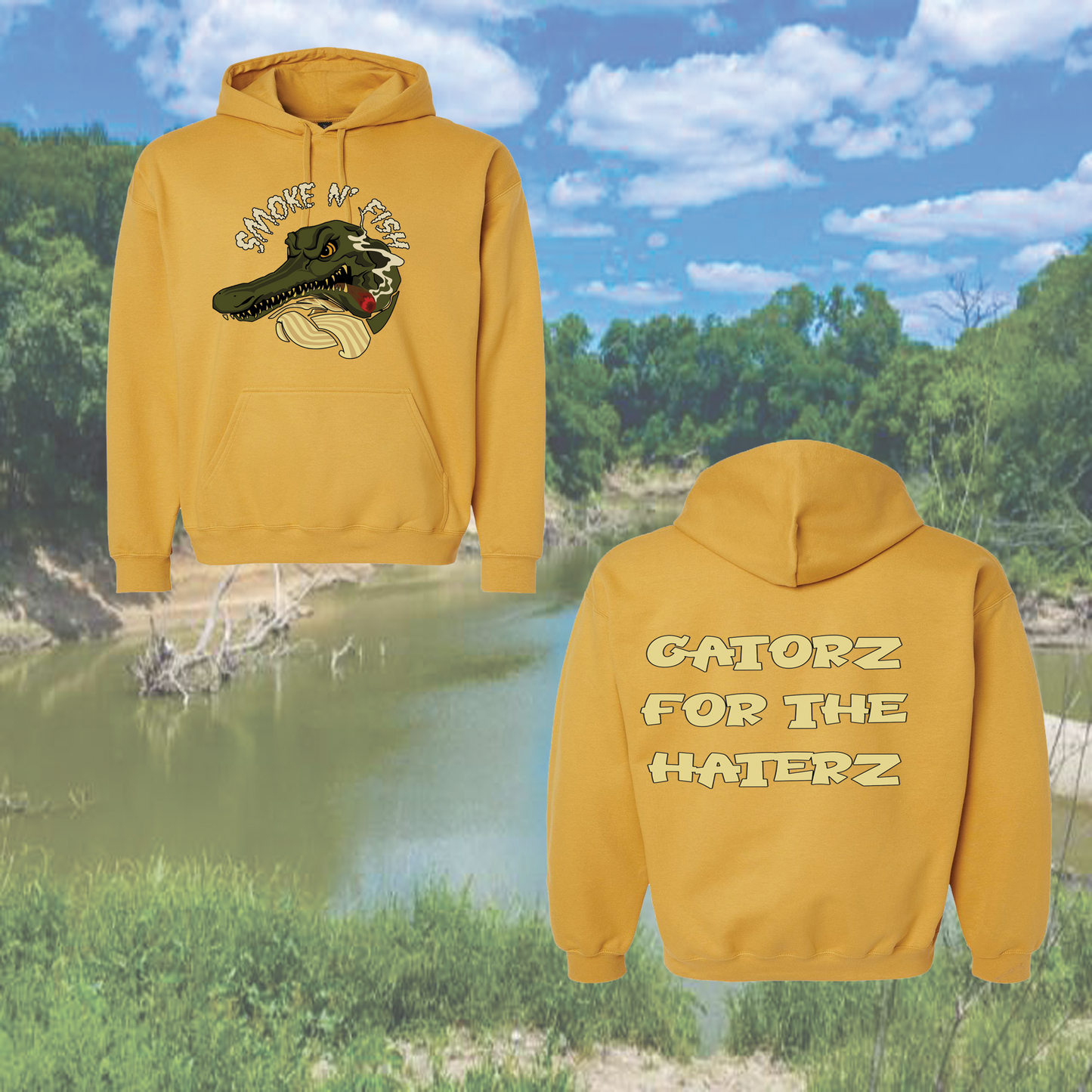Smoke N Fish Hoodie