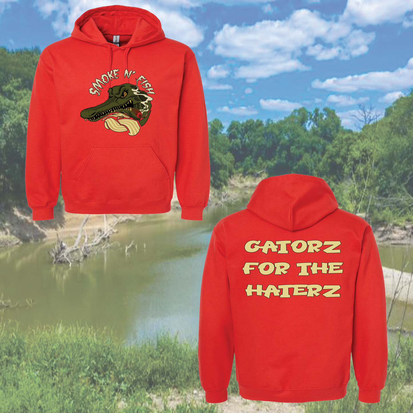 Smoke N Fish Hoodie