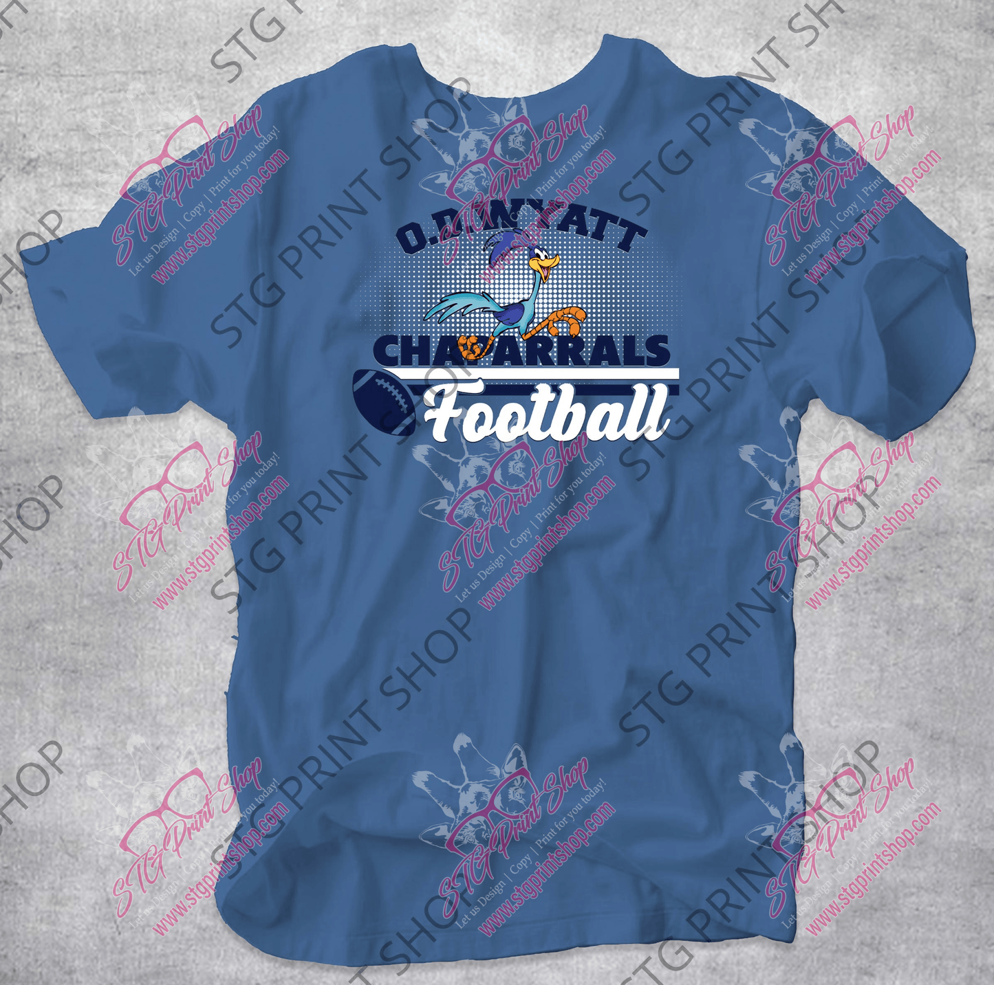 OD Wyatt Football v5 - by My Store - chaparral, high school football, OD Wyatt, spirit wear