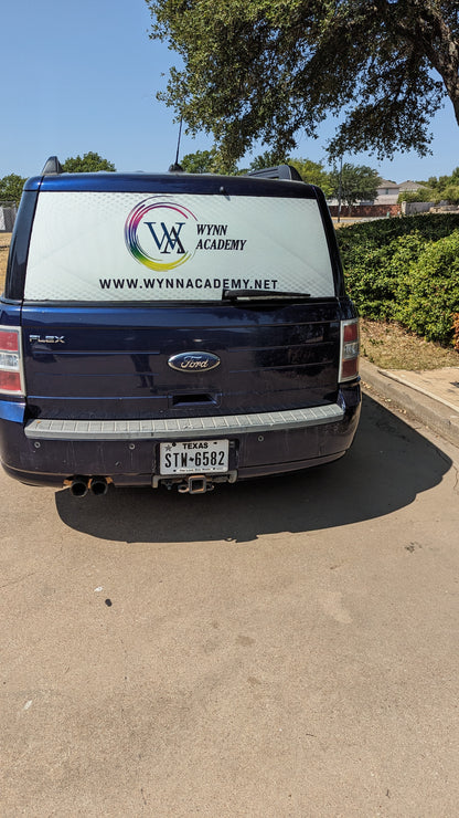 Window Cling SeeThru