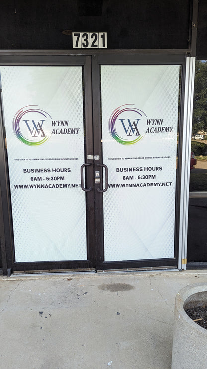 Window Cling SeeThru