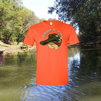 Smoke N Fish Tshirt – CeeLowTheHooker Official Merch
