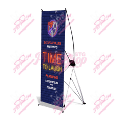 X-Style Collapsible Outdoor Banner Stands